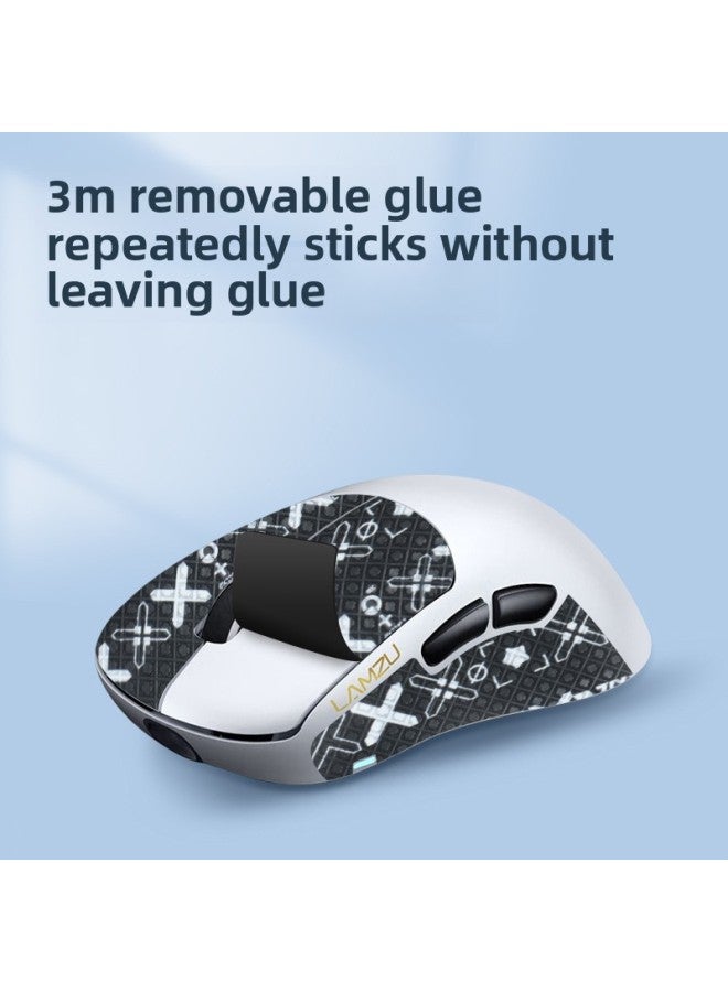 For Lan LAMZU Atlantis Mouse Anti-slip Stickers THORN Thorns OG MINI Foot Mat Foot Stickers-Color:[atlansi MINI | White All-inclusive | Printing] Free Cleaning Cotton  - Image 5