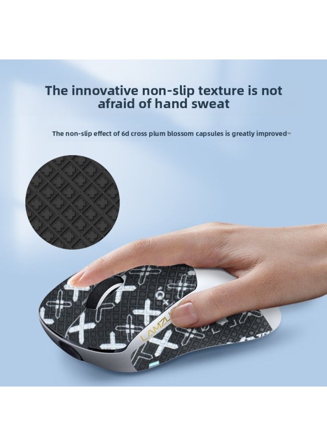 For Lan LAMZU Atlantis Mouse Anti-slip Stickers THORN Thorns OG MINI Foot Mat Foot Stickers-Color:[atlansi MINI | White All-inclusive | Printing] Free Cleaning Cotton  - Image 3