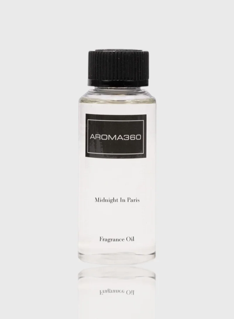 AROMA360 Midnight In Paris Fragrance Oil Blend - Hotel Inspired for Luxury Essential Oil Diffusers - Aromatherapy Scent Diffuser Oil - Sandalwood, Nutmeg, and Amber