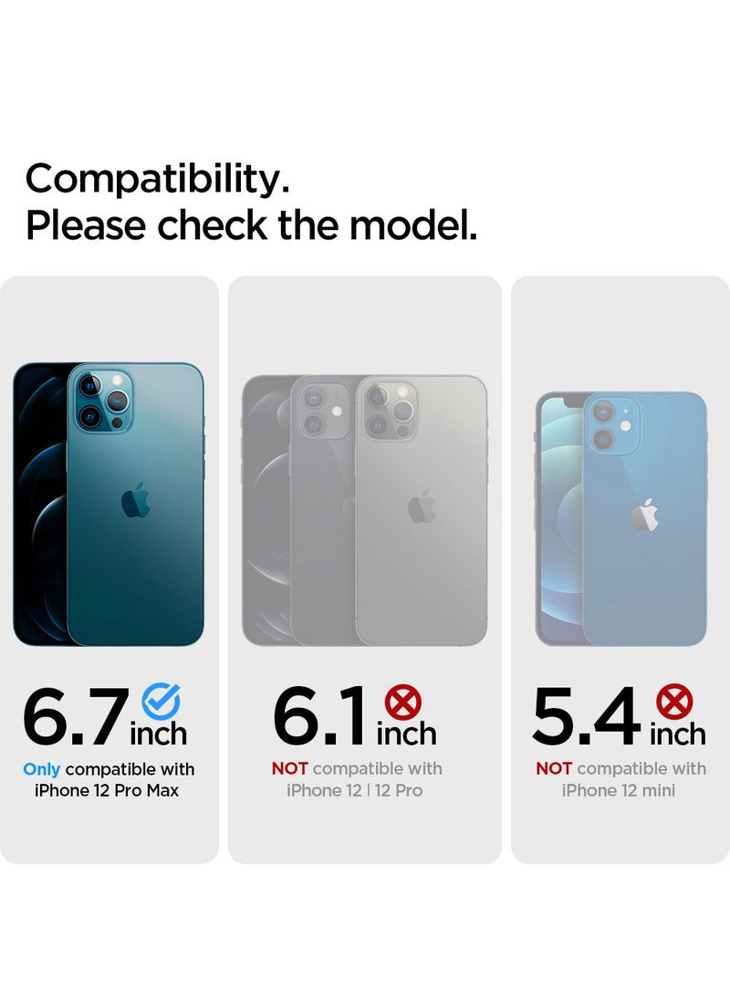 Spigen - Thin Fit Cover for Apple iPhone 12 Pro Max - Black - Image 1
