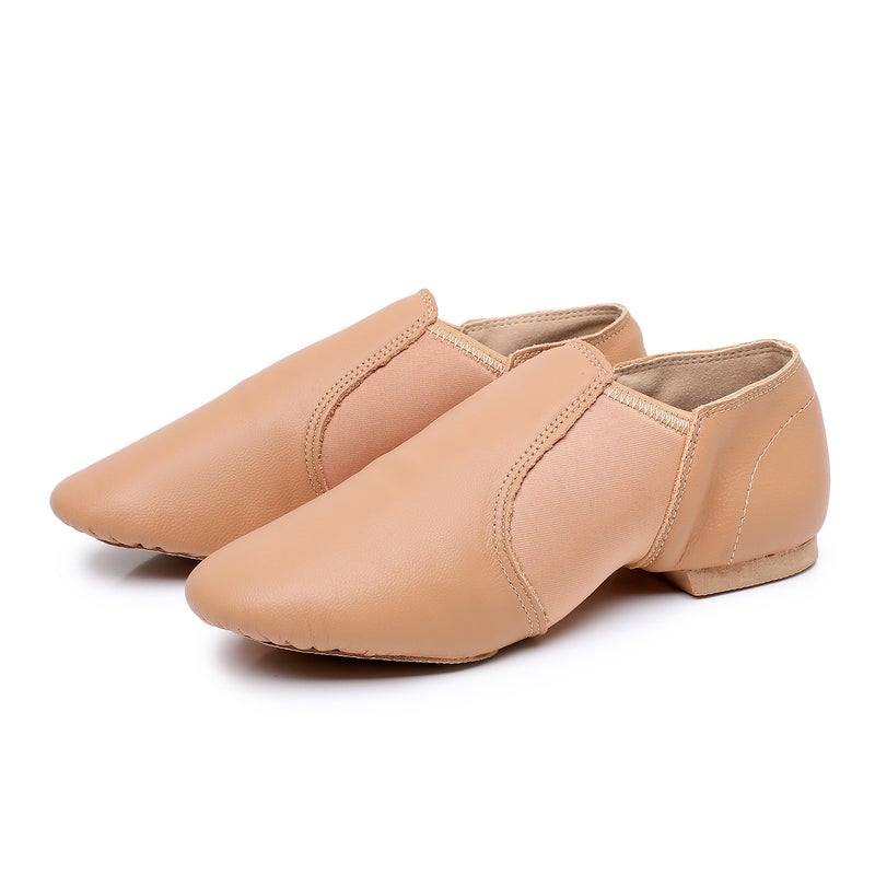 Genuine Leather Jazz Dance Shoes for Women - Ballet, Folk & Chinese Dance with Soft Soles and  Heels