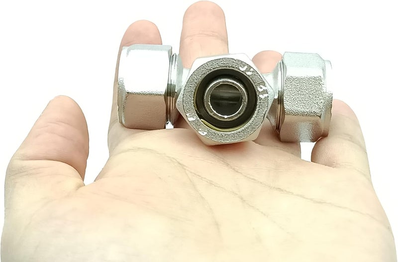 Delixike RapidAir MaxLINE Compressed Air Piping Tee M8010 For rapid air fittings 12 npt - Image 3