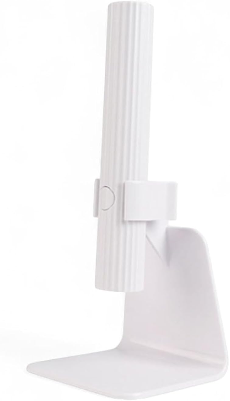 Mini Portable Nail Lamp with Stand | LED UV Curing Lamp | USB Rechargeable Gel Polish Curing Device | Fast Gel Nail Curing (White)
