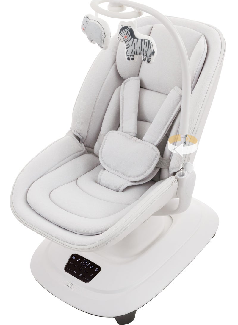 Deluxe Multi-Dynamic Baby Seat with Gentle Remote, 5 Feeding Modes, 360° Rotation, App Control, 3 Recline Modes, and 12 Melodies Suitable for babies from birth to 36 months (maximum weight 15 kg) - Image 1