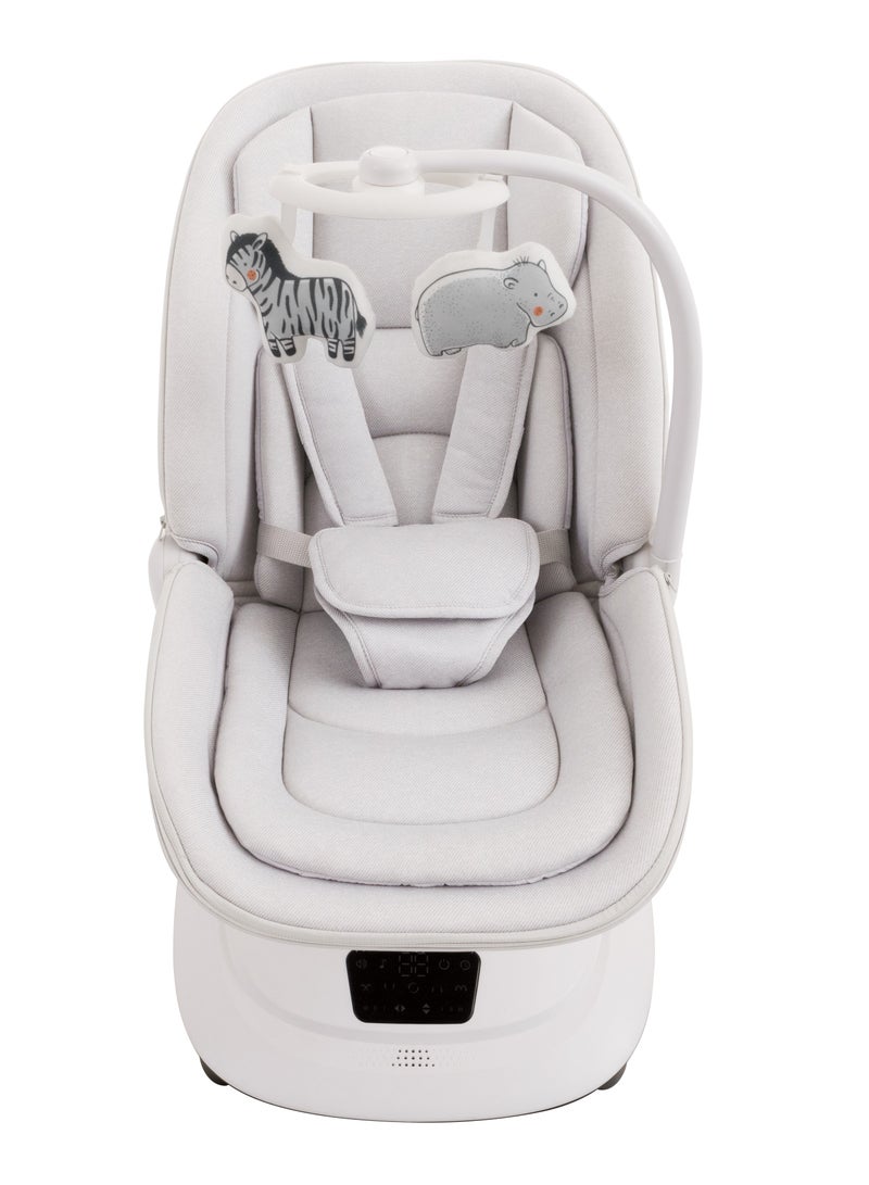 Deluxe Multi-Dynamic Baby Seat with Gentle Remote, 5 Feeding Modes, 360° Rotation, App Control, 3 Recline Modes, and 12 Melodies Suitable for babies from birth to 36 months (maximum weight 15 kg) - Image 3