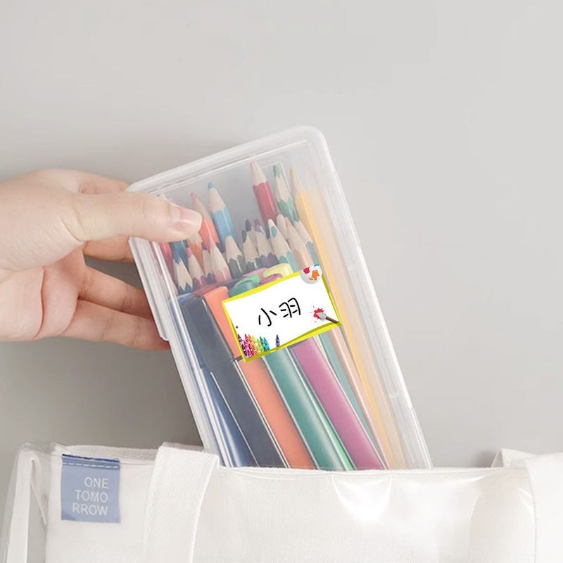 Model A-507 200 Labels Roll Up Handwritten Name Tags Self Adhesive Stickers - Image 4