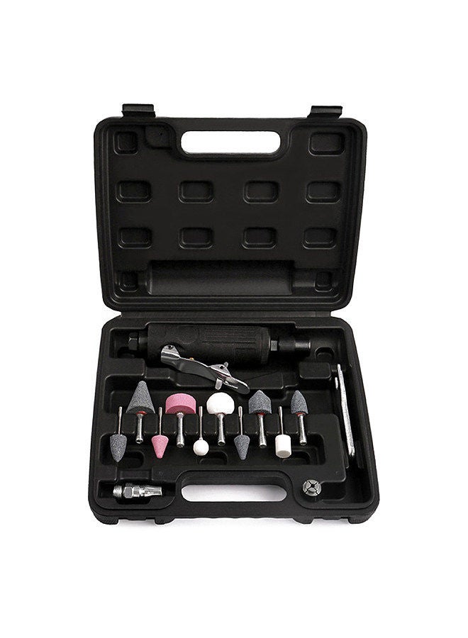 Portable Pneumatic Grind Tool Mini Engraving Tool Set Handheld Polishing Machine 1/4in Air Grinding Machine  - Image 1