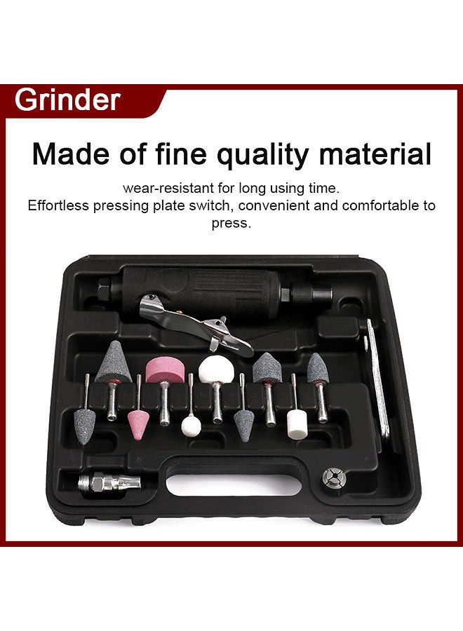 Portable Pneumatic Grind Tool Mini Engraving Tool Set Handheld Polishing Machine 1/4in Air Grinding Machine  - Image 5