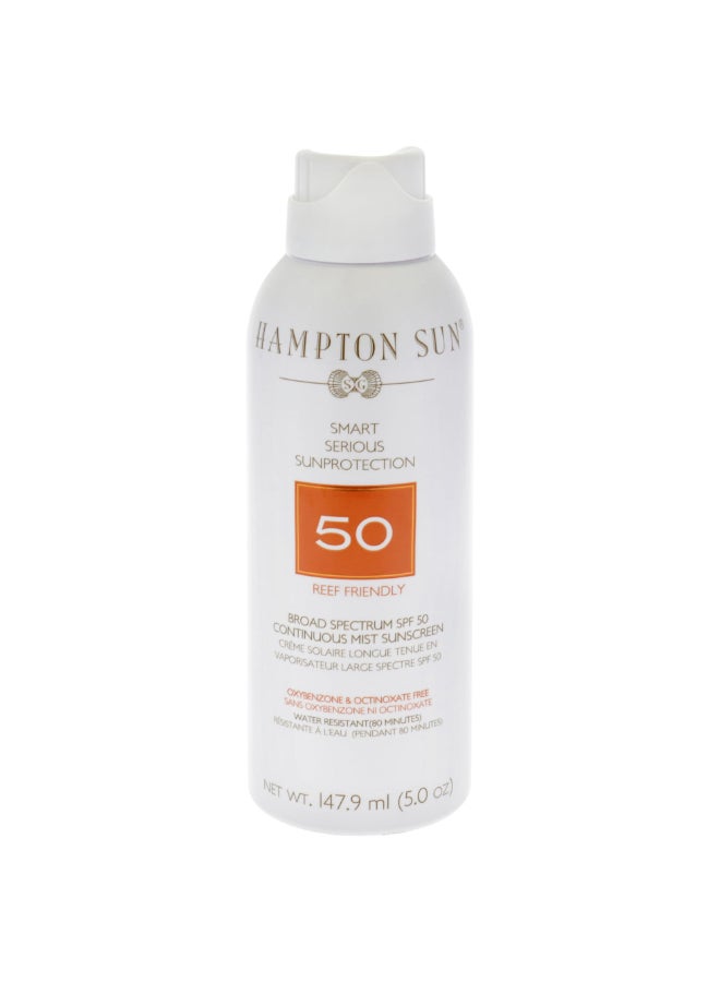 Hampton Sun Spf 50 Continuous Mist Sunscreen 5 oz - Image 2