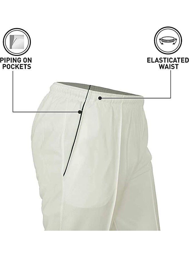 DSC Atmos Cricket Pant | Size: 30 | For Men & Boys | Material: Polyester | Premium Quality | Improved Strength and Durability|  Elasticated Waist | Moisture Wicking - Image 5