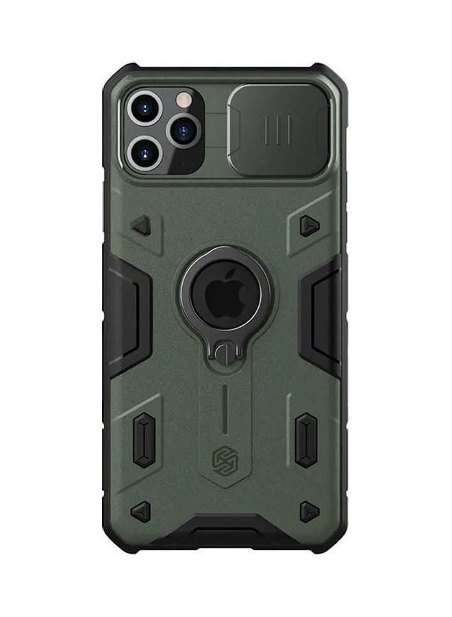 NIBEMINENT CamShield Armor Case With Ring Kick Stand For Apple iPhone 11 Pro Green - Image 1