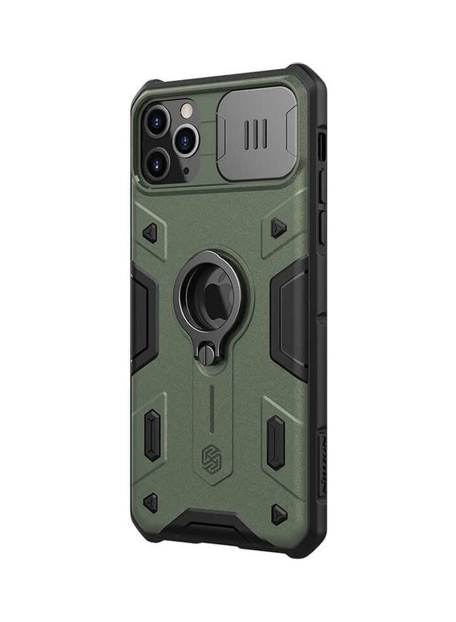 NIBEMINENT CamShield Armor Case With Ring Kick Stand For Apple iPhone 11 Pro Green - Image 2