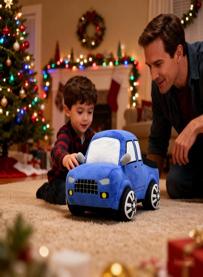 YONLIT Soft Pickup Truck Stuffed Car Toy Super Cute Plush Little Trucks Excellent Gifts for Kids or Birthday Party 12 Inches - Image 5