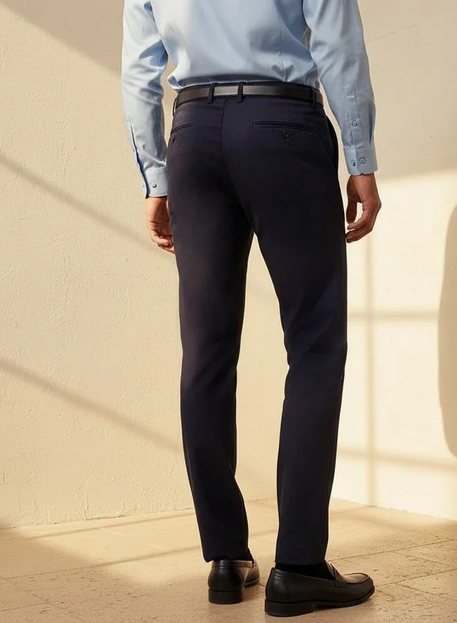 Splash FAV Blue Men Regular Fit Chinos for Men | Best Price UAE
