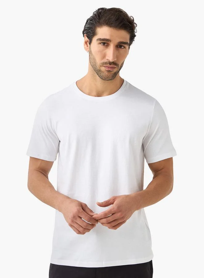 Splash FAV Set of 3 - Regular Fit T-shirt with Crew Neck and Short Sleeves