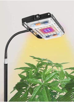 LEOKOR ضوء النمو مع حامل ضوء نباتي LED كامل الطيف للنباتات الداخلية، مصباح نمو مع مفتاح تشغيل/إيقاف، حامل ثلاثي القوائم قابل للتعديل  - Image 3