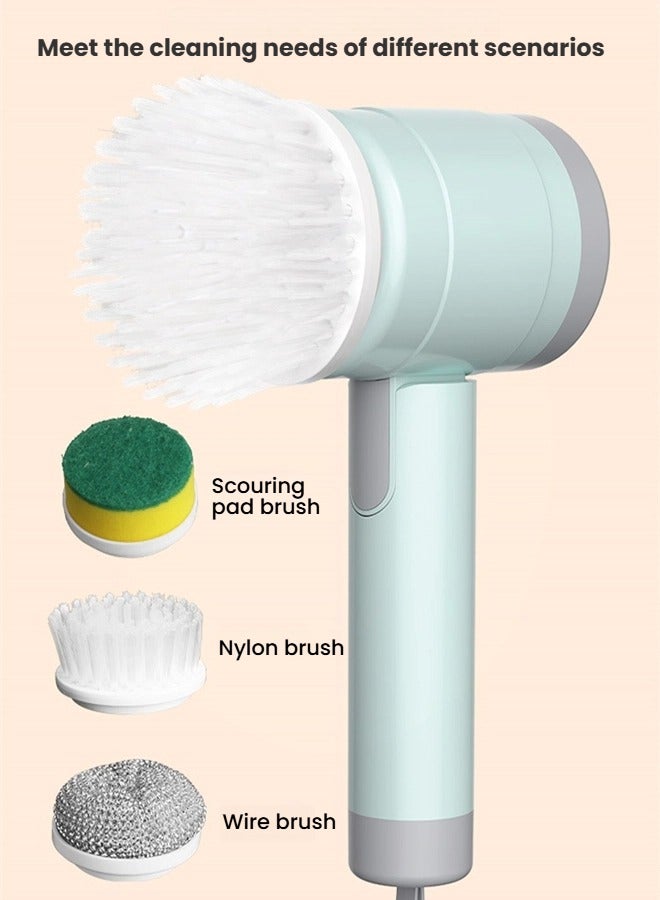 general Electric Cleaning Brush Household Multi-function Cleaner Handheld Foldable Automatic Waterproof Kitchen Cleaning Artifact - Image 1