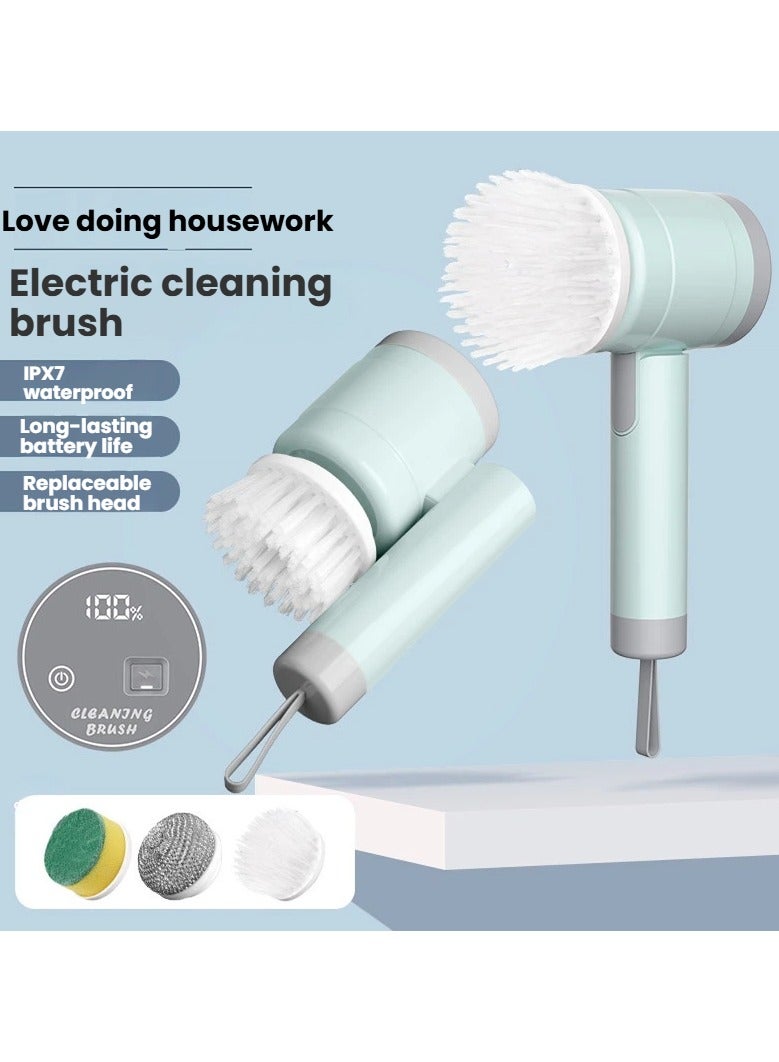 general Electric Cleaning Brush Household Multi-function Cleaner Handheld Foldable Automatic Waterproof Kitchen Cleaning Artifact - Image 2