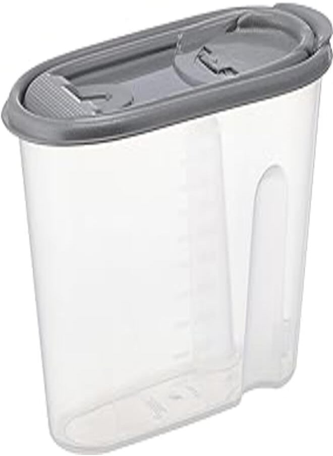 Bager Bager Sapphire Dry Food Box 1 No (1 Lt), Grey 