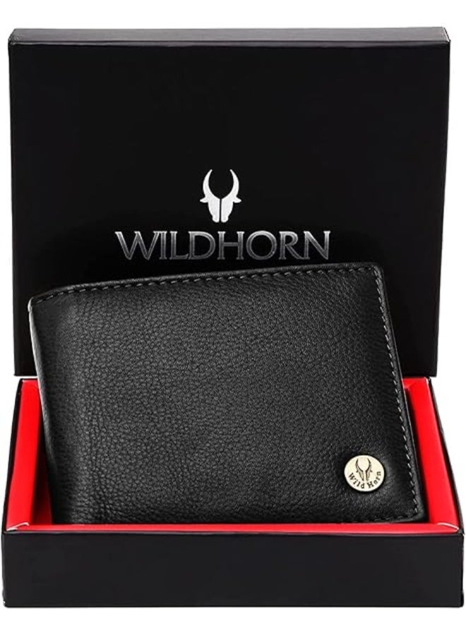 Wildhorn Genuine Leather Hand-Crafted Wallet for Men's - Image 1