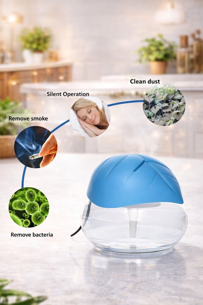 vsell24 Electric Leaf Shape Portable Room Air Freshener Diffuser, Purifier & Humidifier – Compact Air Revitalizer for Home & Office - Image 3