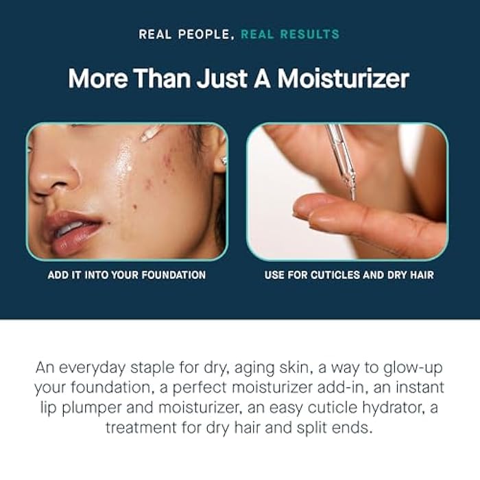 SLMD by Dr. Pimple Popper - Hyaluronic Acid Serum 1.0 fl. oz, Daily Hydration Booster with Squalane for Smooth, Dewy Skin – Lightweight, Fast-Absorbing Face Moisture for All Skin Types - Image 5