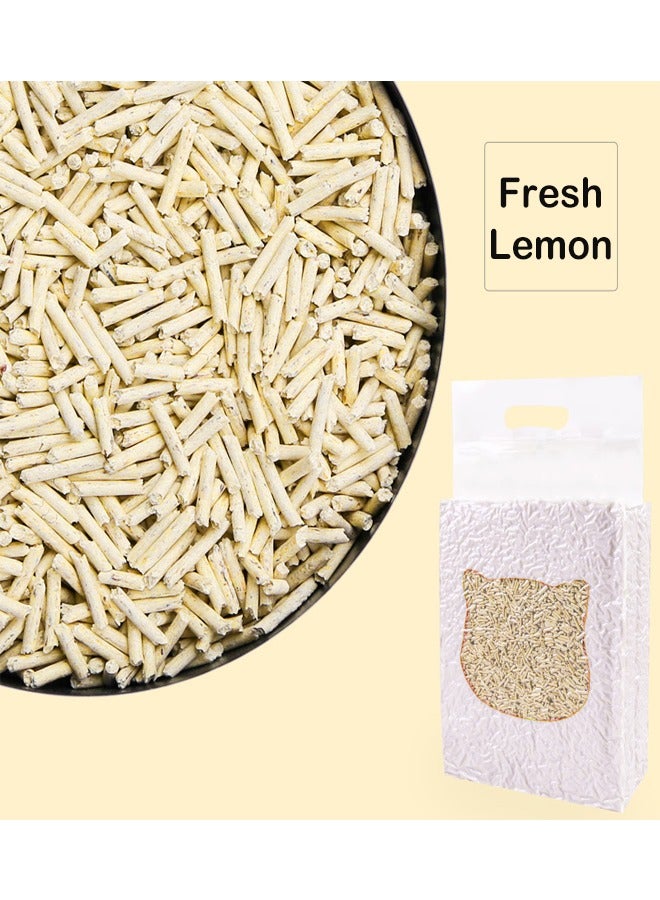 زي سي إم - هابي عبوتان من فضلات القطط المصنوعة من التوفو الطبيعي الناعم المعطر القابل للتحلل الحيوي والممتص للماء بوزن 4.4 كجم (النكهة الأصلية) - Image 2