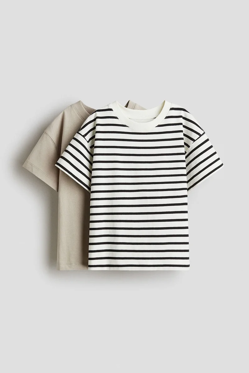H&M 2-pack oversized T-shirts