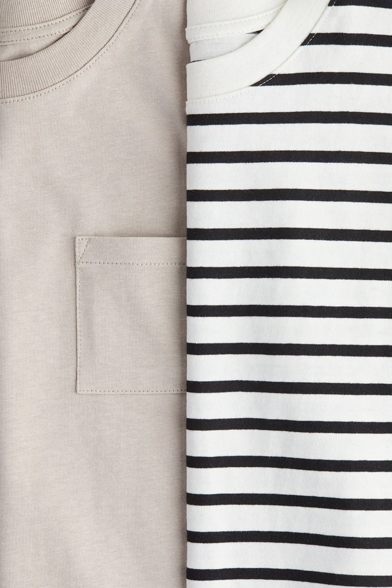 H&M 2-pack oversized T-shirts