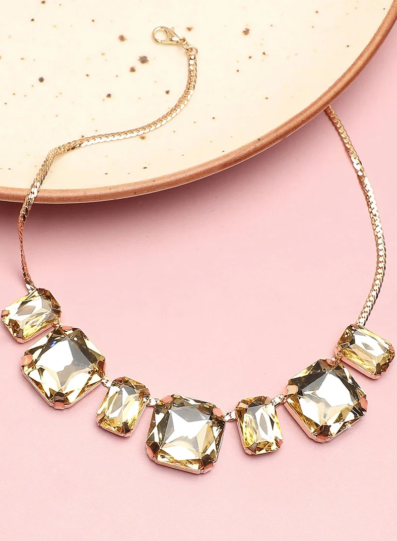 SOHI Party Artificial Necklace Jewellery