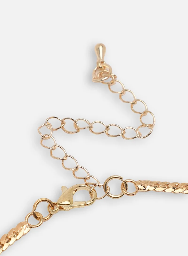 SOHI Party Artificial Necklace Jewellery