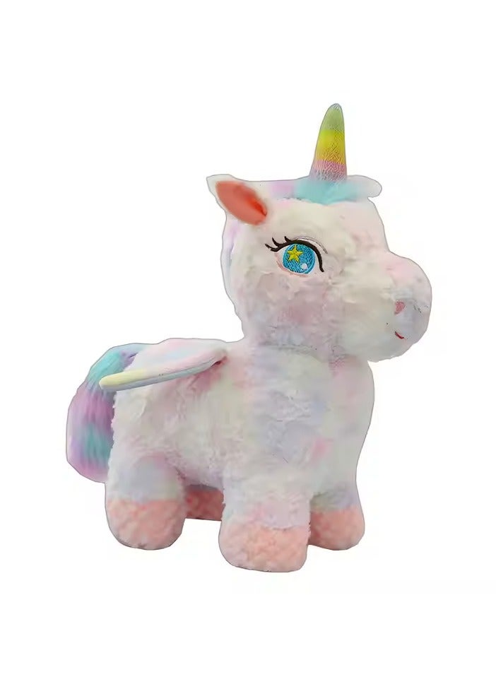 Unicorn Horse Stuffed Animal Rainbow Soft - Image 3