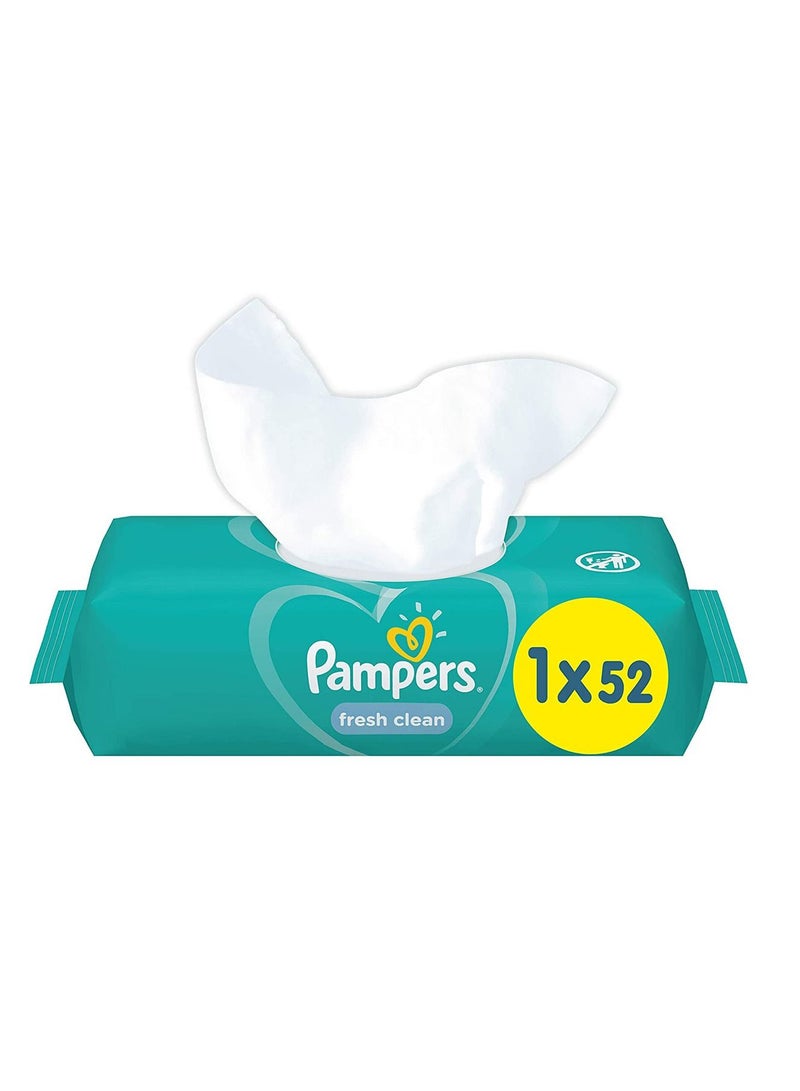 Pampers Fresh Clean Baby 12x52 (624) Wipes  - Image 3