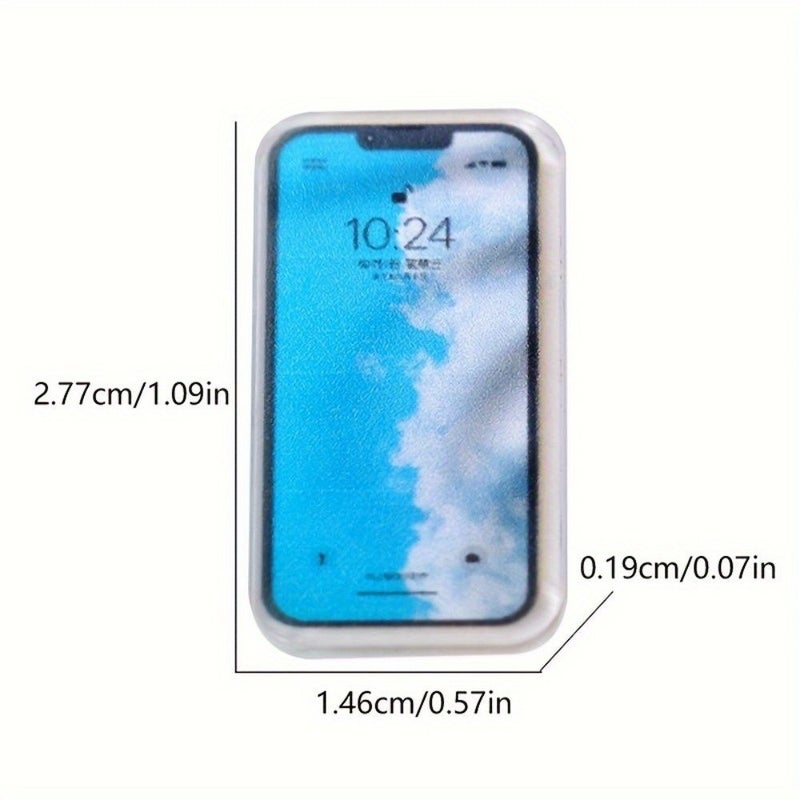 1 12 Scale Realistic Miniature Cell Phone Model 8pcs Random Style Imitation Smartphone Dollhouse Decoration - Image 4