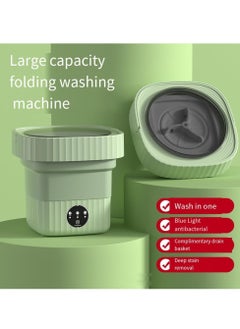 Arabest Compact Portable Washer, 3 Modes Deep Cleaning Underwear, Baby Clothes and Small Items, Foldable Washer for Apartments, Camping and Traveling (Green)  - Image 3