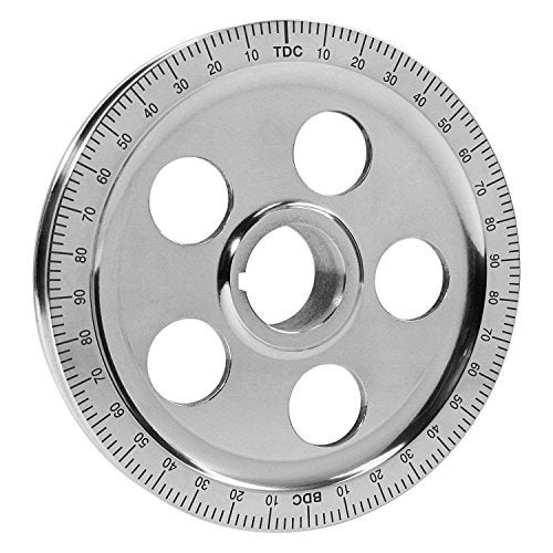 IAP Performance AC105263 Crankshaft Pulley (Black Degree Mark 5-Hole for VW Beetle) - Image 1