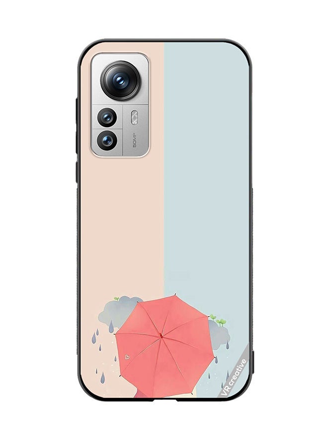 VR CREATIVE Protective Case Cover For Xiaomi 12 Pro Umbrella Design Multicolour - Image 1
