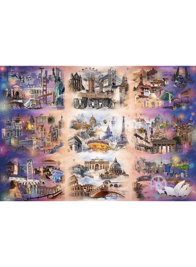 Trefl - Cities Beyond The Clouds Prime Puzzle 13500 Pieces - 81030 - Image 2