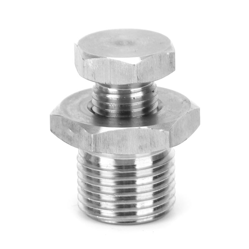 محول M18 × 1.50 إلى M12 × 1.25 لحساس الأكسجين O2 - مصنوع من الفولاذ المقاوم للصدأ لتركيب حساس الأكسجين في مخرج العادم التوربيني لنيسان SR20DET - قابس توصيل محكم ضد التسرب - Image 5