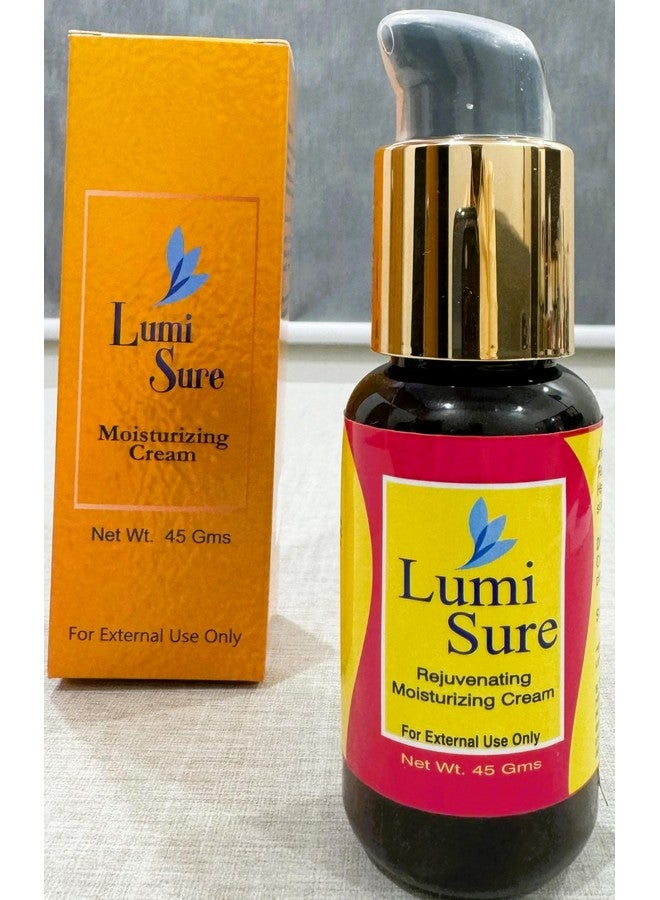LumiSure Rejuvenating Moisturizing cream. Helps to reduces wrinkles. Makes skin soft and Healthy. For External Use Only