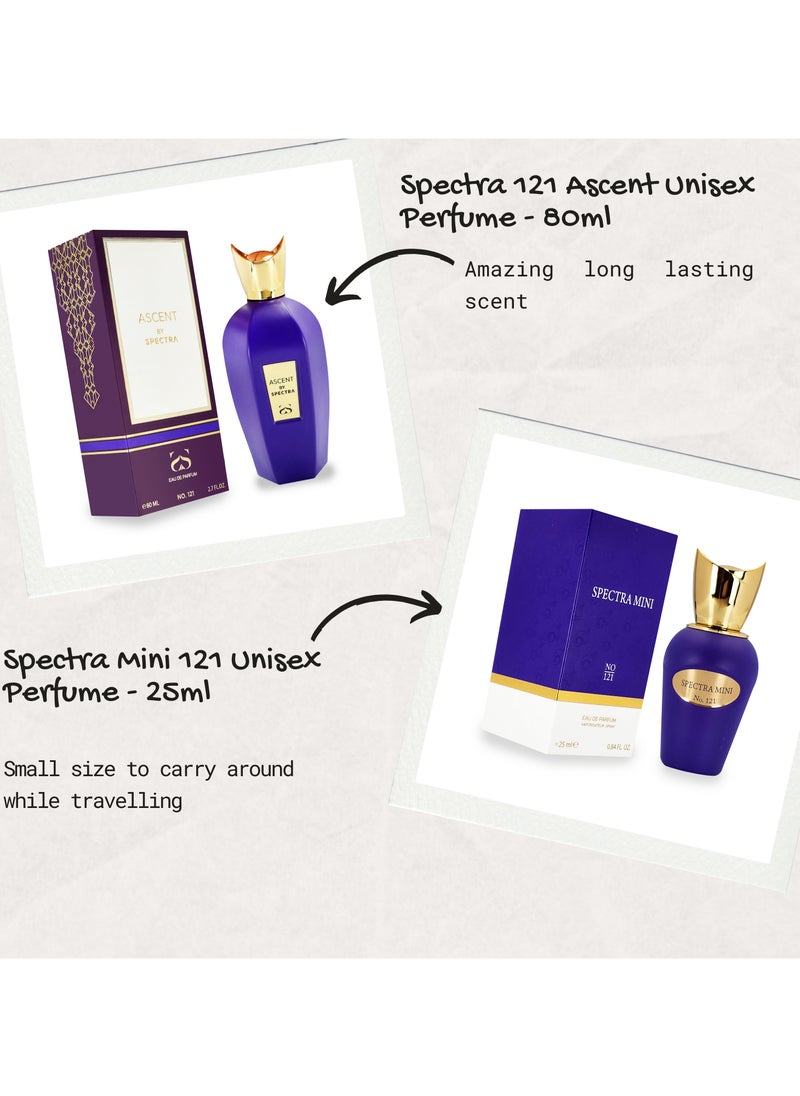 Spectra - Spectra Pocket Ascent 121 Eau De Parfum Unisex Perfume – 18ml - Image 1