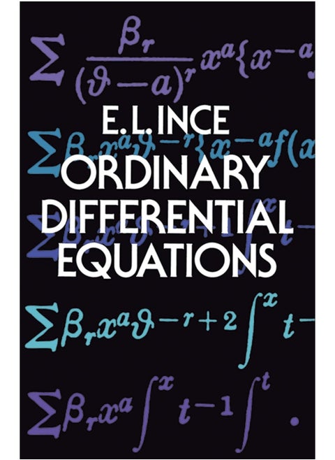 Ordinary Differential Equations