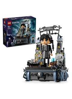 LEGO Wednesday Addams Figure Set, Collectible Building Toy for Kids, Includes 2 Faces & Outfits, plus Classic Character Thing for Creative Role Play, Birthday Gift for Girls and Boys 76780 (702 pieces) 