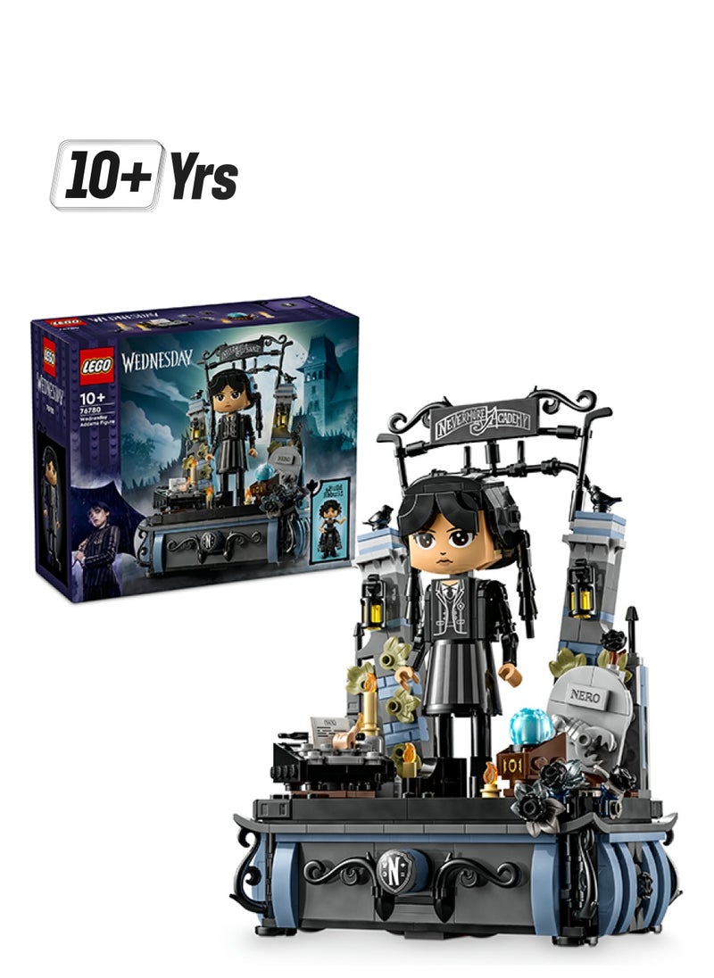 LEGO Wednesday Addams Figure Set, Collectible Building Toy for Kids, Includes 2 Faces & Outfits, plus Classic Character Thing for Creative Role Play, Birthday Gift for Girls and Boys 76780 (702 pieces) 