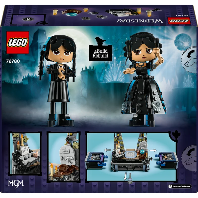 LEGO Wednesday Wednesday Addams Figure 76780 (702) Pieces
