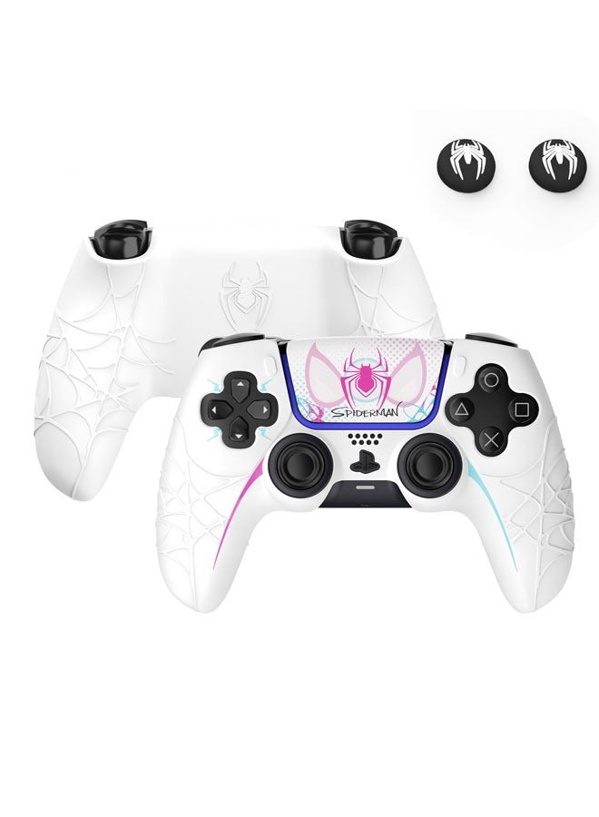 PS5 Controller Case, Spider-Man, Silicone Handle Case, PS5 Gamepad, All-Inclusive Anti-Drop Soft Shell, Joystick Cap - Image 1