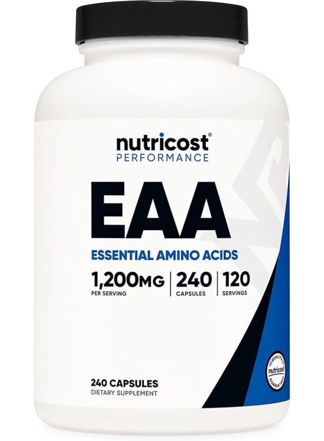 نوتريكوست، بيرفورمانس، الأحماض الأمينية الأساسية، 240 كبسولة - Image 1