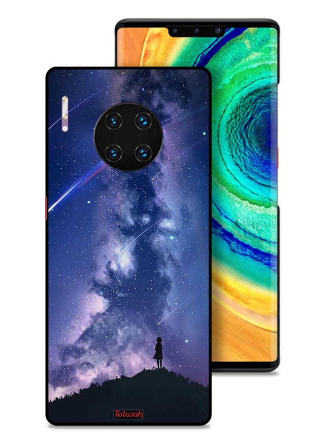 Tolwak Huawei Mate 30 Pro 4G Protective Case Cover Moving Stars  - Image 1