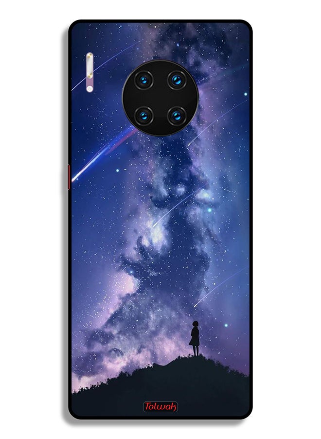 Tolwak Huawei Mate 30 Pro 4G Protective Case Cover Moving Stars  - Image 2