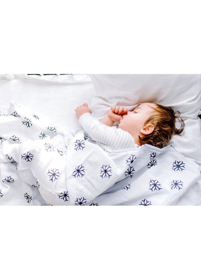 Sybil's 2pcs Baby Swaddle Blanket – Ultra-Soft Bamboo Cotton - Image 2